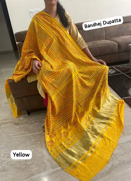 Banno Dupatta Vol 3.0 Silk With Bandhni Print Dupatta Best Wholesale Shop In Surat